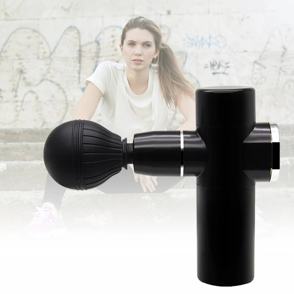 Mini Electric Massage Gun Vibrant for Muscle Relaxation, Fitness Equipment, Arm and Chest Massage, USB Charging