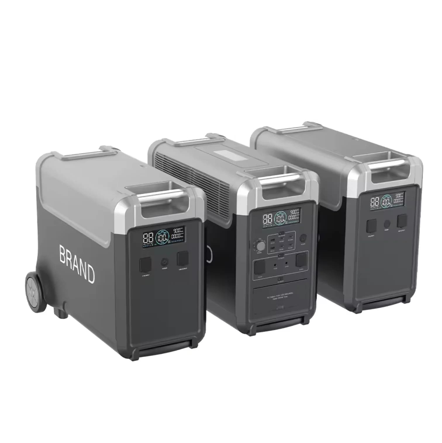 Stazione di alimentazione portatile per accumulo di energia domestica Pannello solare Sorgente di alimentazione per auto MPPT Avviatore di emergenza Torcia a batteria esterna