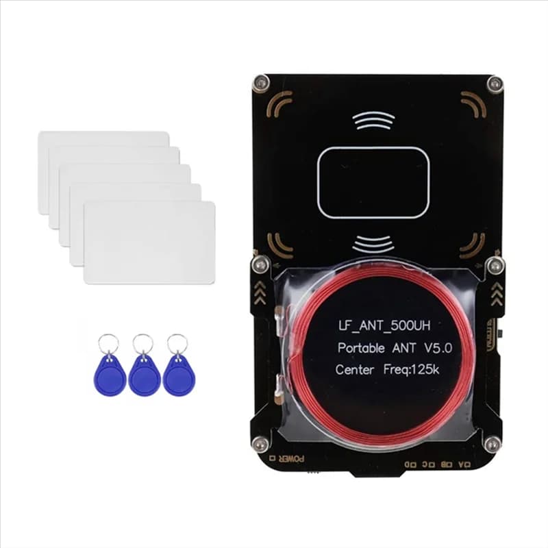 【BRILLIANT】Proxmark3 Lettore di schede RFID IC/ID Duplicatore RFID NFC 5.0 Programmatore copiatrice chip intelligente + 5X Card 3X Keyc