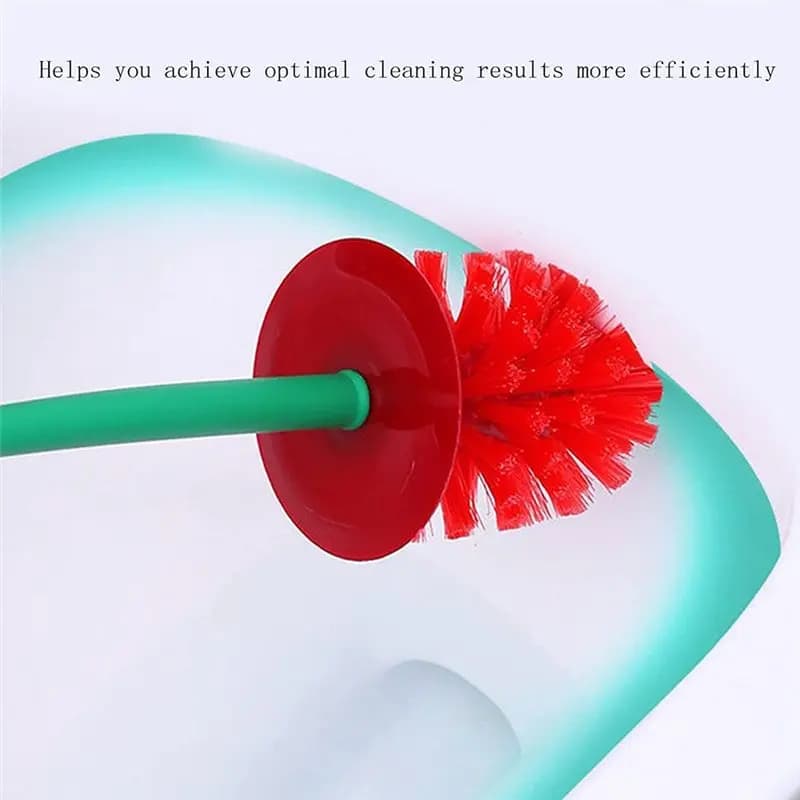 Set Spazzola per WC ABYA con Porta Spazzola a Forma di Ciliegia, Modello A