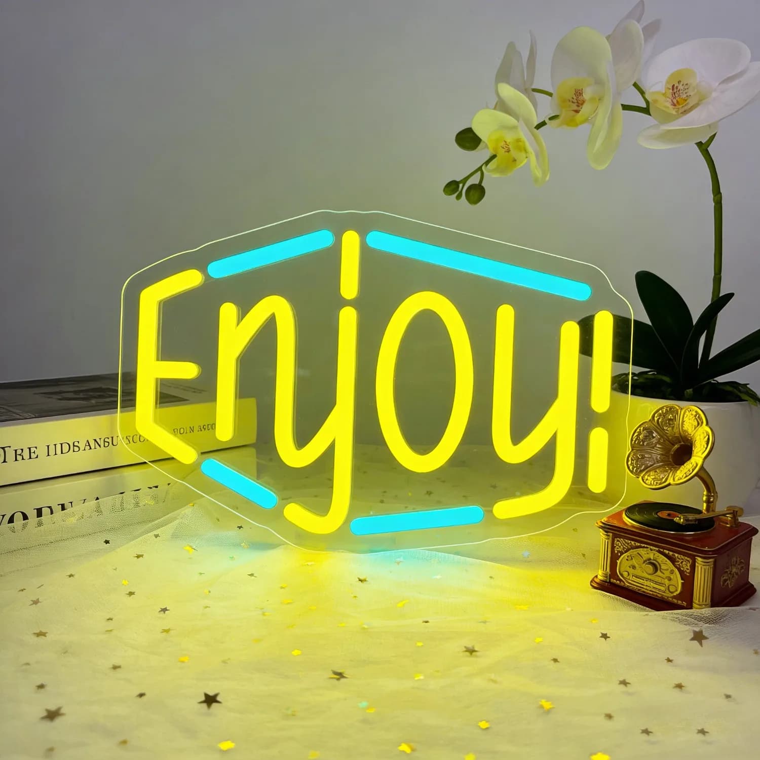 Insegna al Neon Dimmerabile USB, Decorazione da Parete a LED per Casa, Bar, Feste, Soggiorno, Camera da Letto, Feste in Spiaggia, Hotel, Patio, Regalo