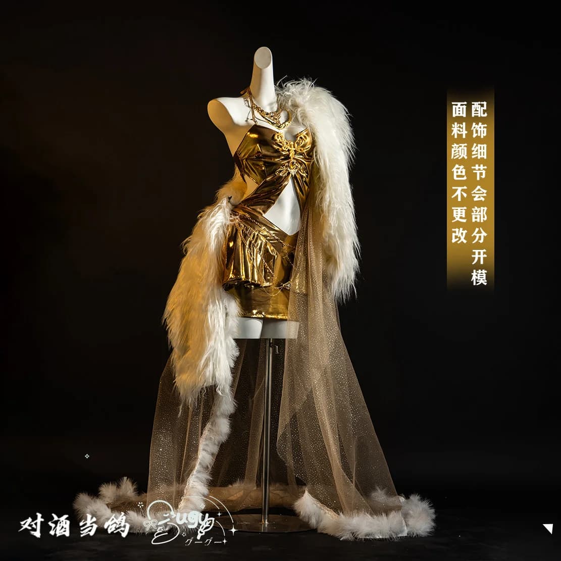Graves From Path To Nowhere Graves Costume Cosplay Donna Zombie Sposa Outfit Abiti da festa