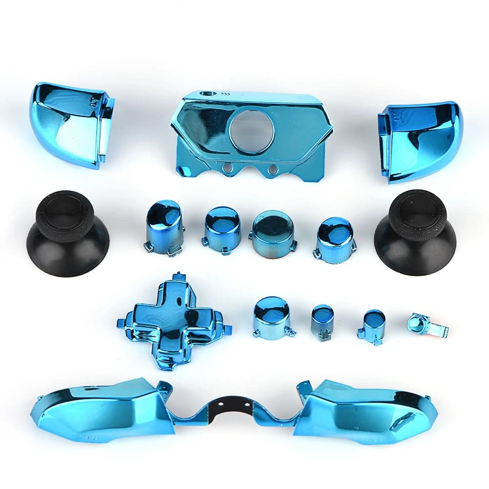 Pulsante Sostituisci per Xbox Set di pulsanti completi Mod Sostituisci la parte per il controller Microsoft Xbox One Set di pulsanti completi con jack da 3,5 mm