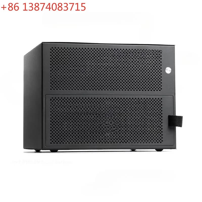 6-Bay NAS Chassis Support ITX Motherboard DIY Desktop Storage Server Mini Case