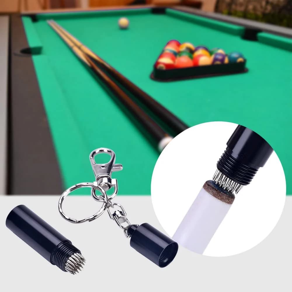 Repair Tool Metal Black Tapper tip Billiard Cue Tip Shaper Pool Cue Tip Shaper Needle Thorn Tool Snooker Stick Pick