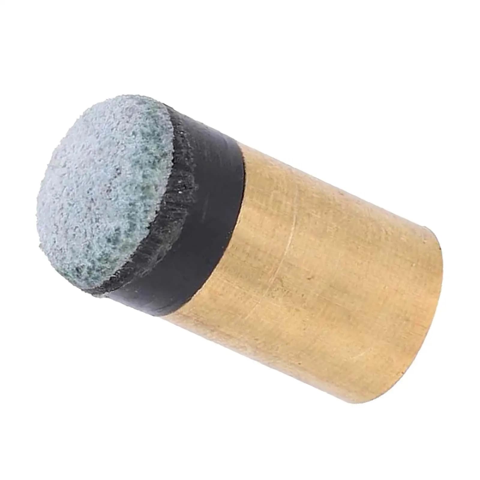 Punta per Stecca da Biliardo Portatile 10mm con Ghiera in Rame, Facile da Installare, per Tavoli da Gioco Indoor