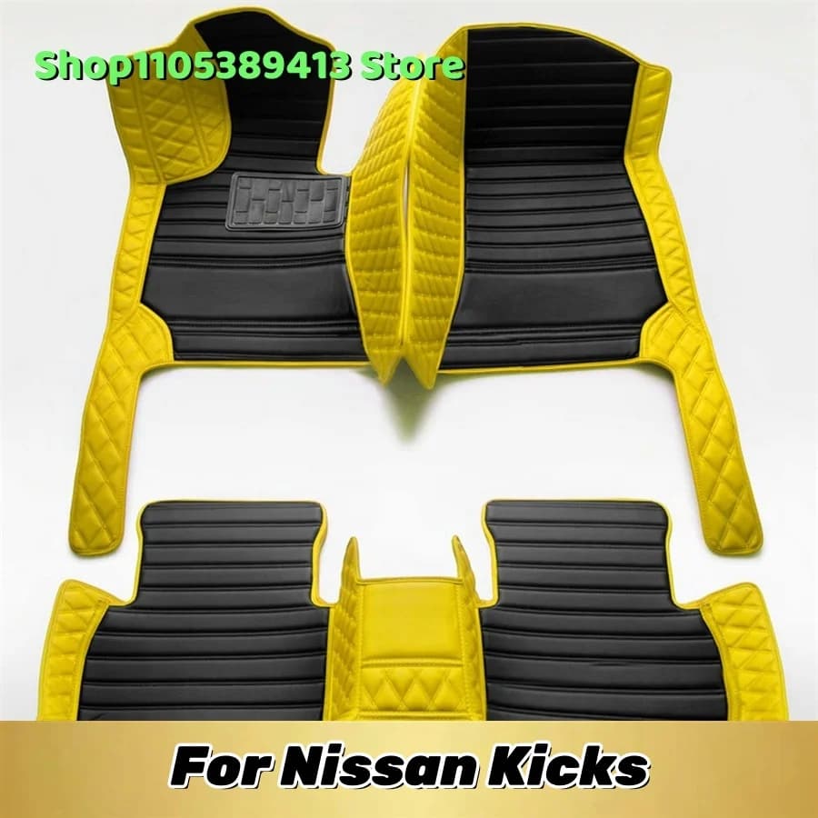 Tappetini Auto Personalizzati per Nissan Kicks 2022 2023 2024 2025 2026 2027 2028 - Accessori Interni e Tappeti