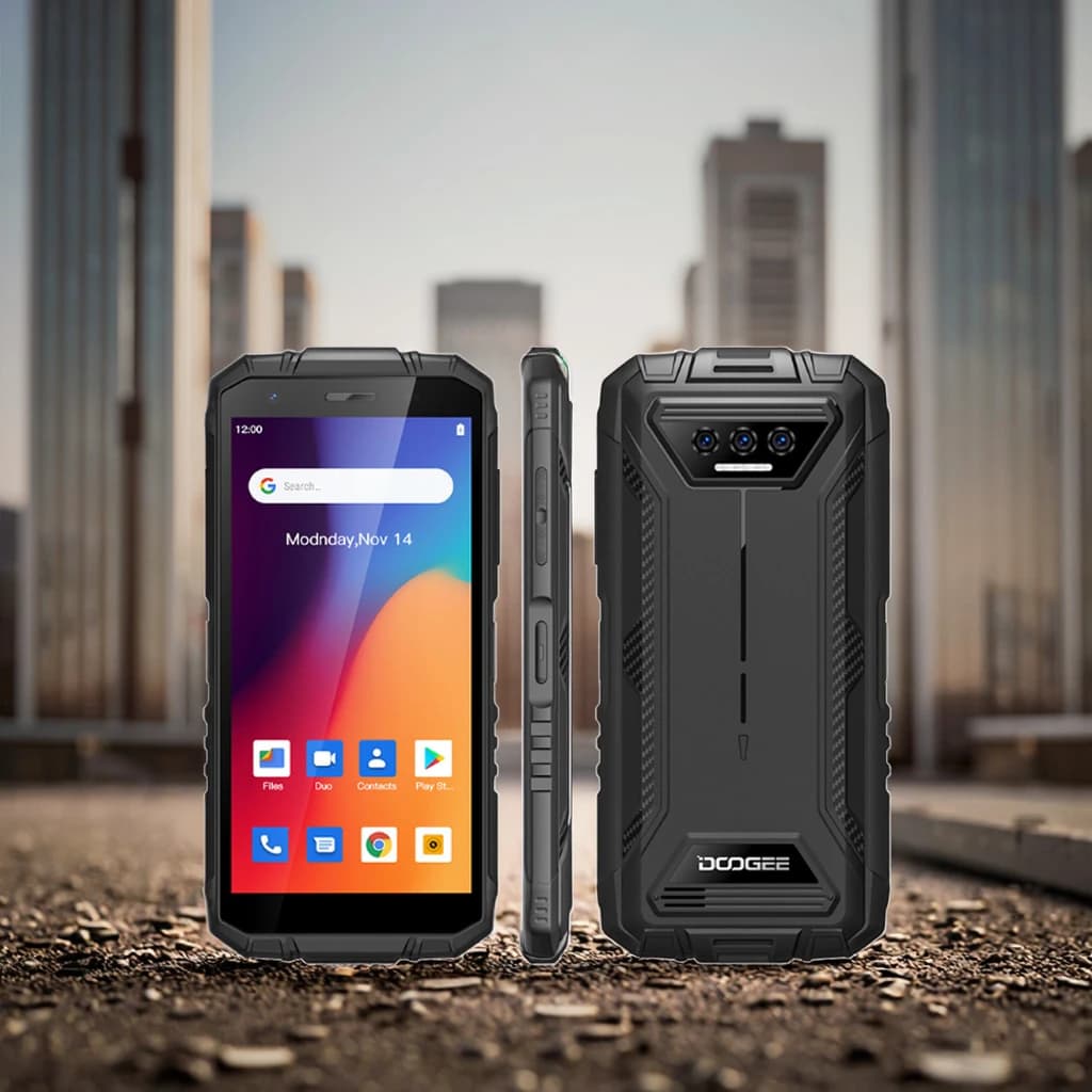 DOOGEE S41 Plus Smartphone Android robusto da 5,5 pollici IP69K antiurto resistente all'acqua fotocamera posteriore da 13 MP batteria grande LTE GSM