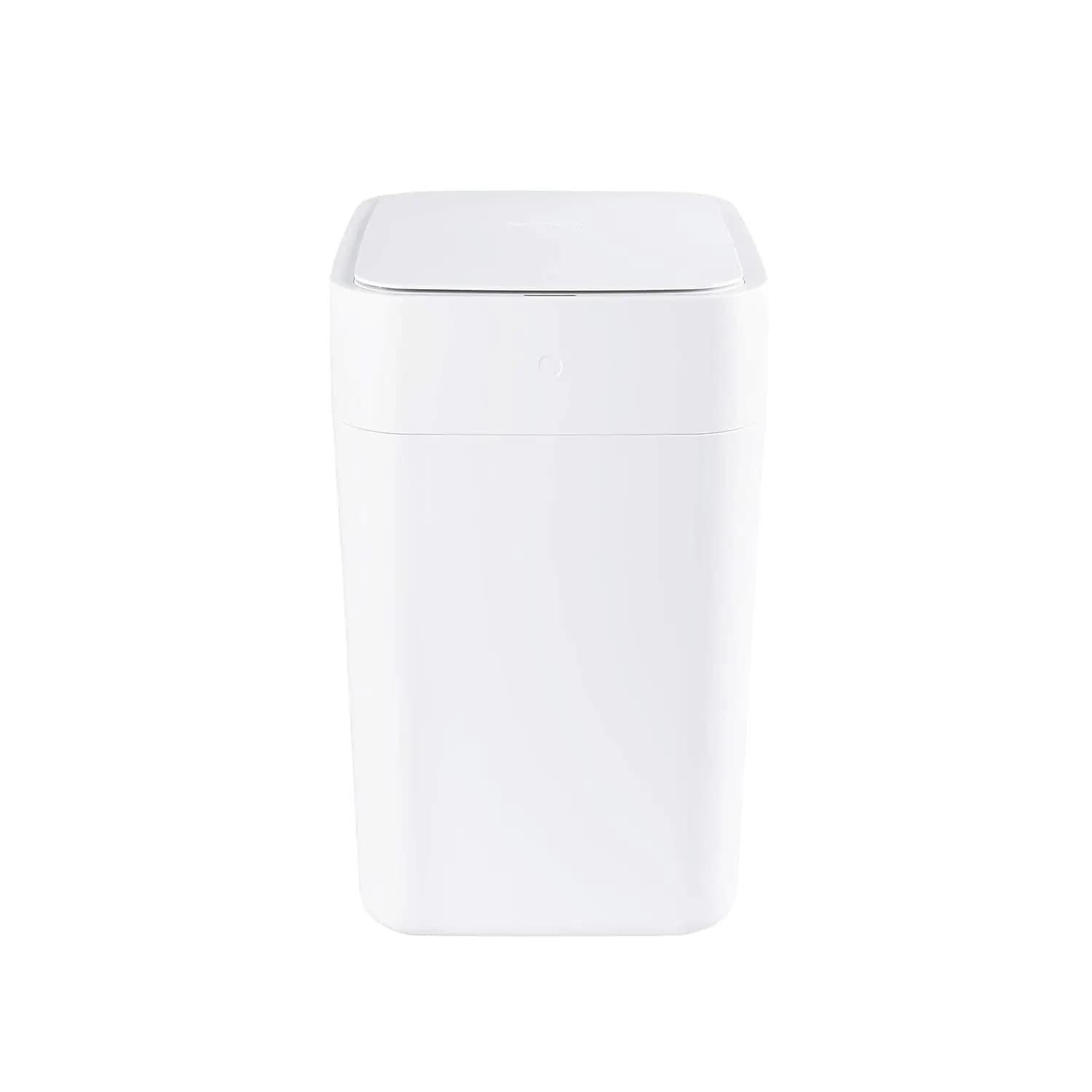 Cestino Automatico con Sensore di Movimento da 15 Litri, Contenitore Intelligente per Rifiuti per Cucina, Bagno, Ufficio, Bianco