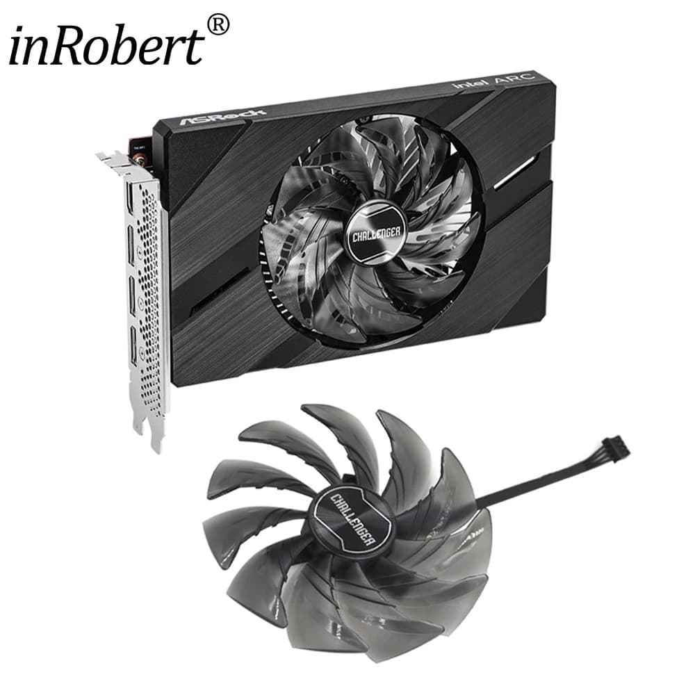 For Asrock Arc A380 6GB Challenger ITX OC Video Card Fan 95MM CF1010H12S Graphics Card Replacement Fan
