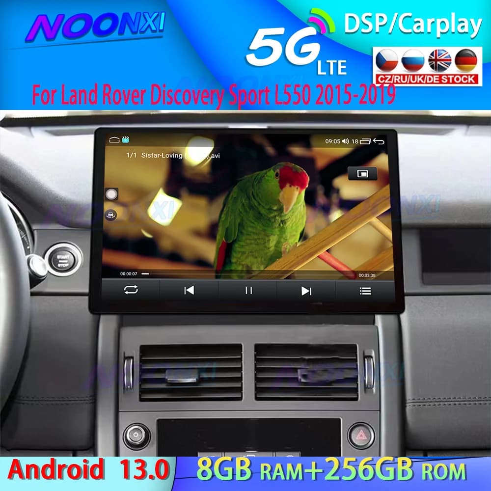 2K schermo Android 13 Autoradio per Land Rover Discovery Sport L550 2015-2019 Carplay lettore multimediale navigazione GPS Autoradio