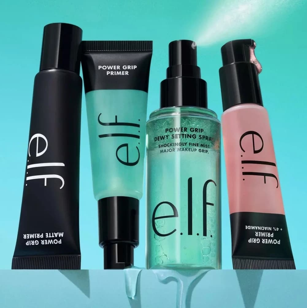 Elf Power Grip Primer Cream basic moisturizing face gel for shaving makeup Wearing long-lasting face Improves makeup structure