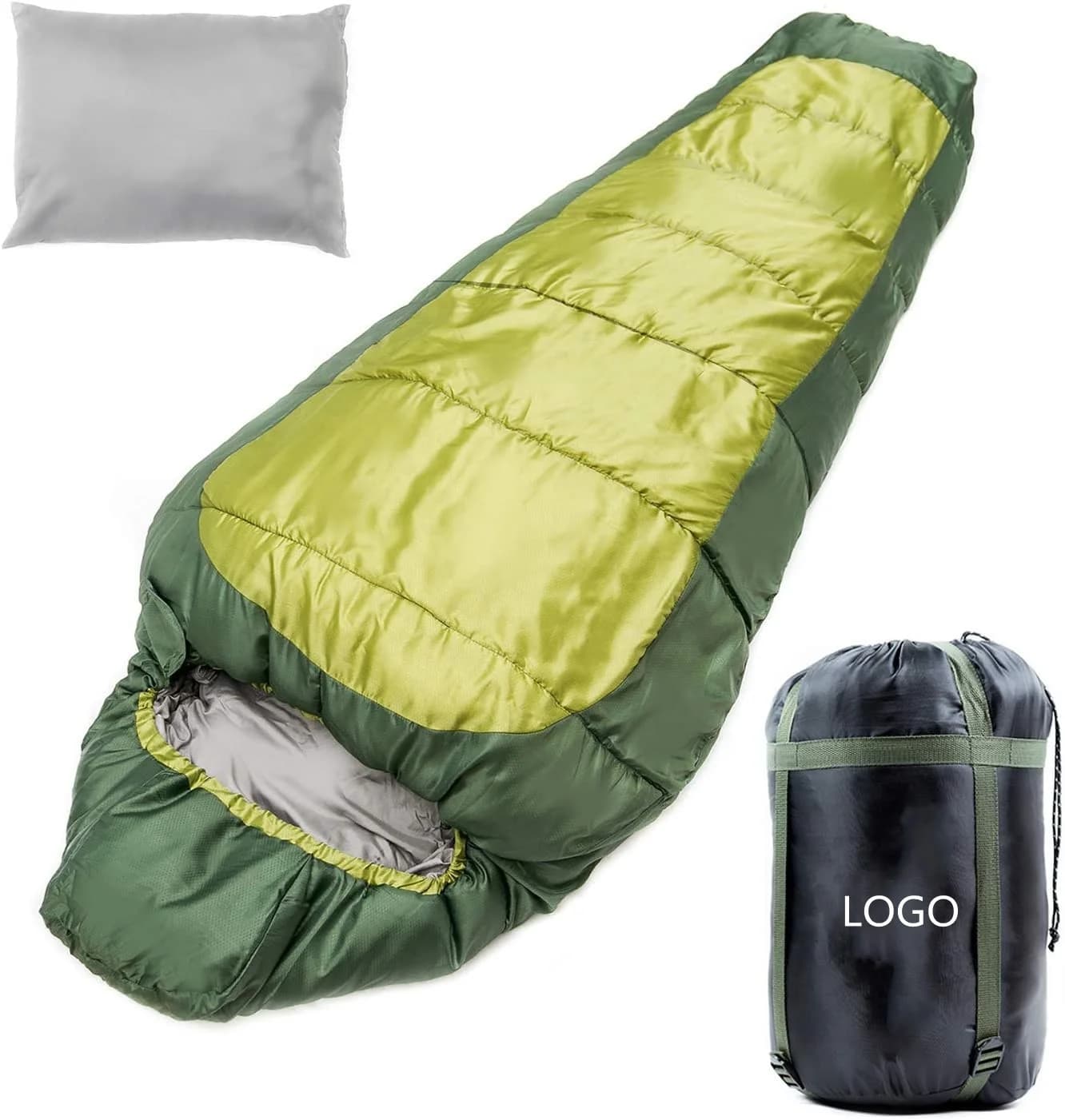 # Hot sale filled with sleeping bag for children and adults heated comfort mummy in white goose down to 90% from 720 g