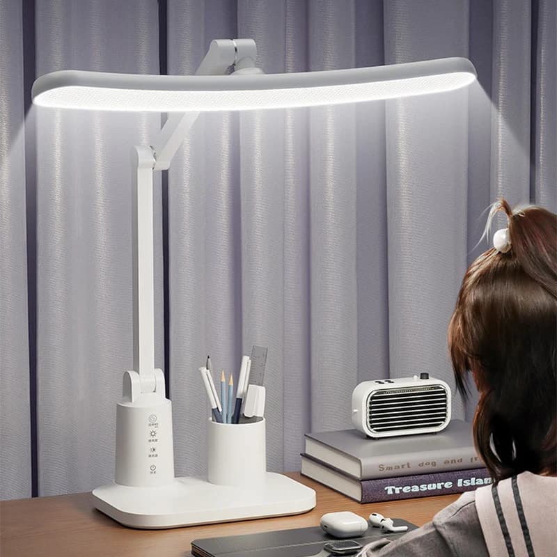 Lampada da tavolo a LED protezione per gli occhi Touch lampada da tavolo a Led dimmerabile dormitorio camera da letto lettura lampada da scrivania ricaricabile USB