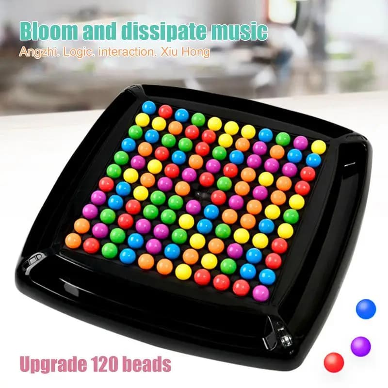 Gioco da tavolo per l'eliminazione dell'arcobaleno Palla arcobaleno Giocattoli coordinati Giocattoli da tavolo Famiglia interattiva Scacchi arcobaleno Gioco di puzzle giocattolo per bambini