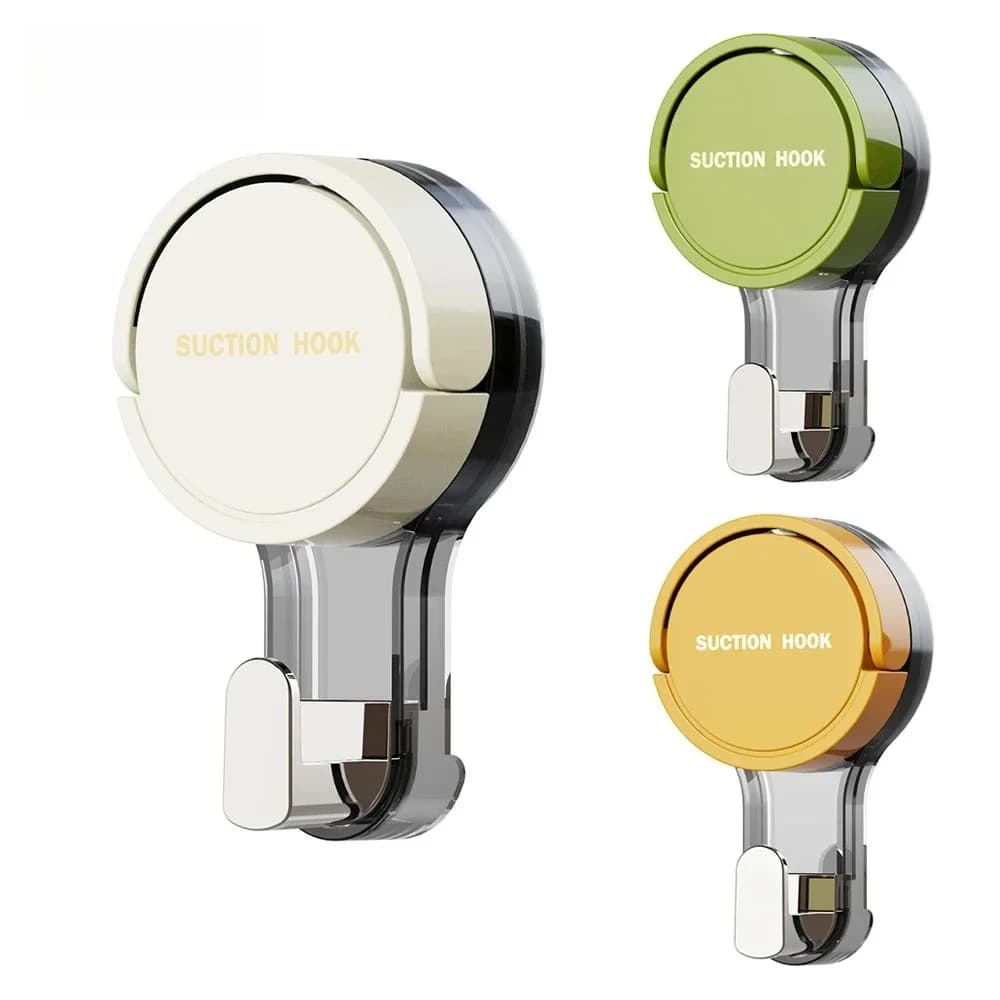 Ganci a ventosa potenti, senza tracce, adesivi senza foratura per casa, bagno, cucina, porta, WC, con forte tenuta
