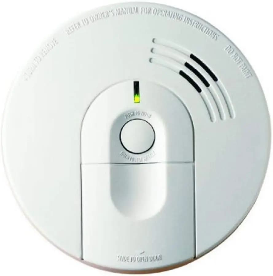 Rilevatore di Fumo a Ionizzazione Cablato con Batteria di Backup, Bianco - Dispositivo Affidabile per la Sicurezza Domestica