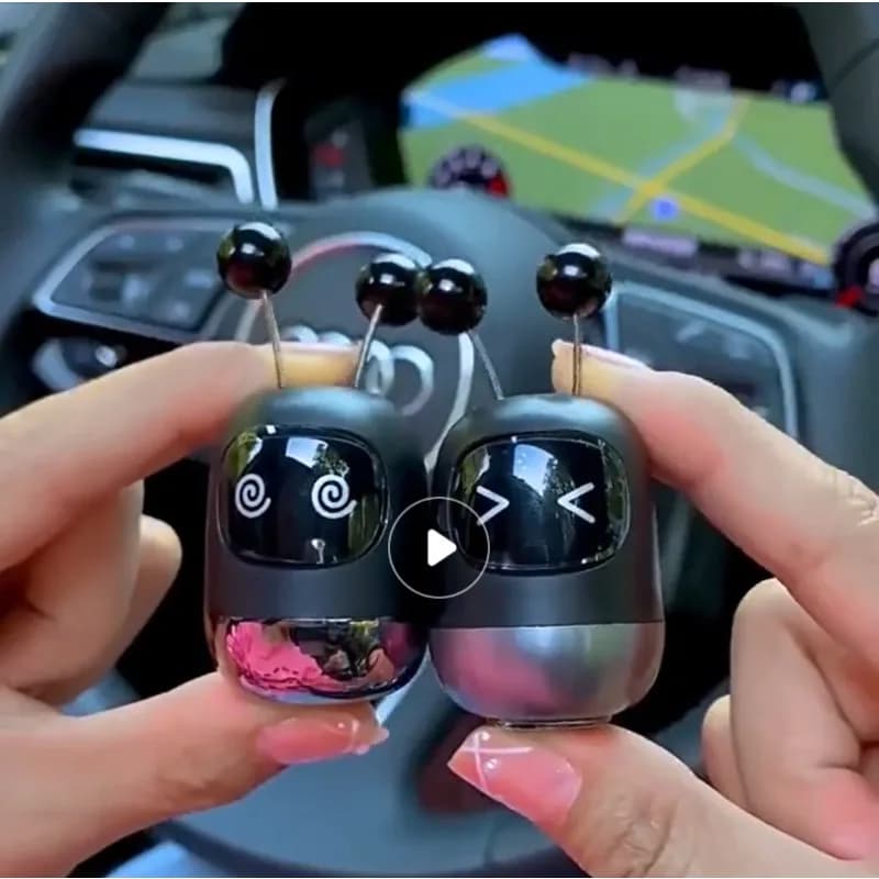 Auto aromatherapy auto air intake perfume decoration solid fragrance cream lasting robot odor removal
