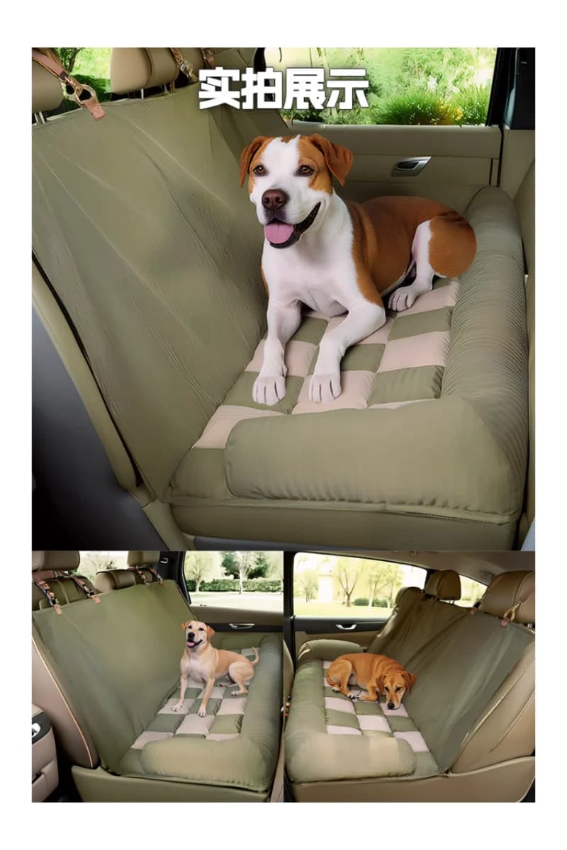 Coprisedile per Auto per Cani, Impermeabile e Antigraffio, Tappetino da Viaggio per Animali, Protezione Sedile Posteriore, Amaca per Gatti e Cani