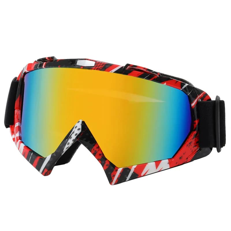 New Ski Goggles Windproof UV-Resistant Protective Eyewear for Men Women Outdoor Mountaineering Adult Model