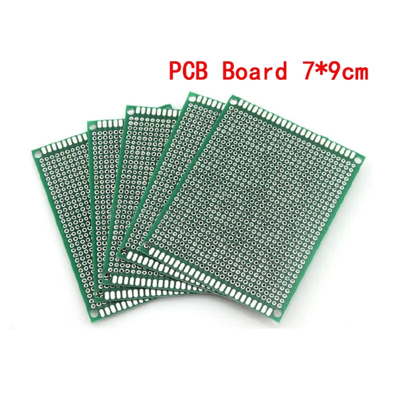 5 pcs/lot 7x9 cm Double Side Prototype PCB Edge 7*9 cm Universal Circuit Printed For Experimental Arduino PCB Plate of Copper