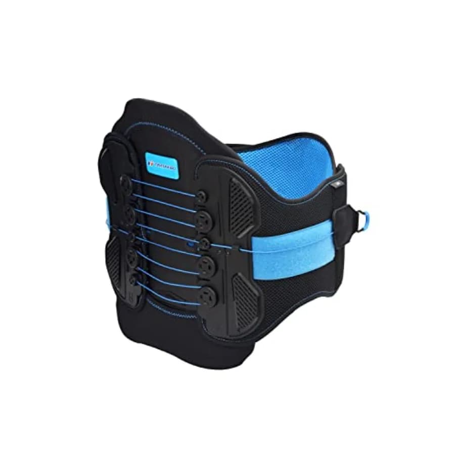 LSO Back Brace with Maximum Decompression PlateAdjustable Arch Back Support Dual Pulley System Lumbar Support Belt for Herniate