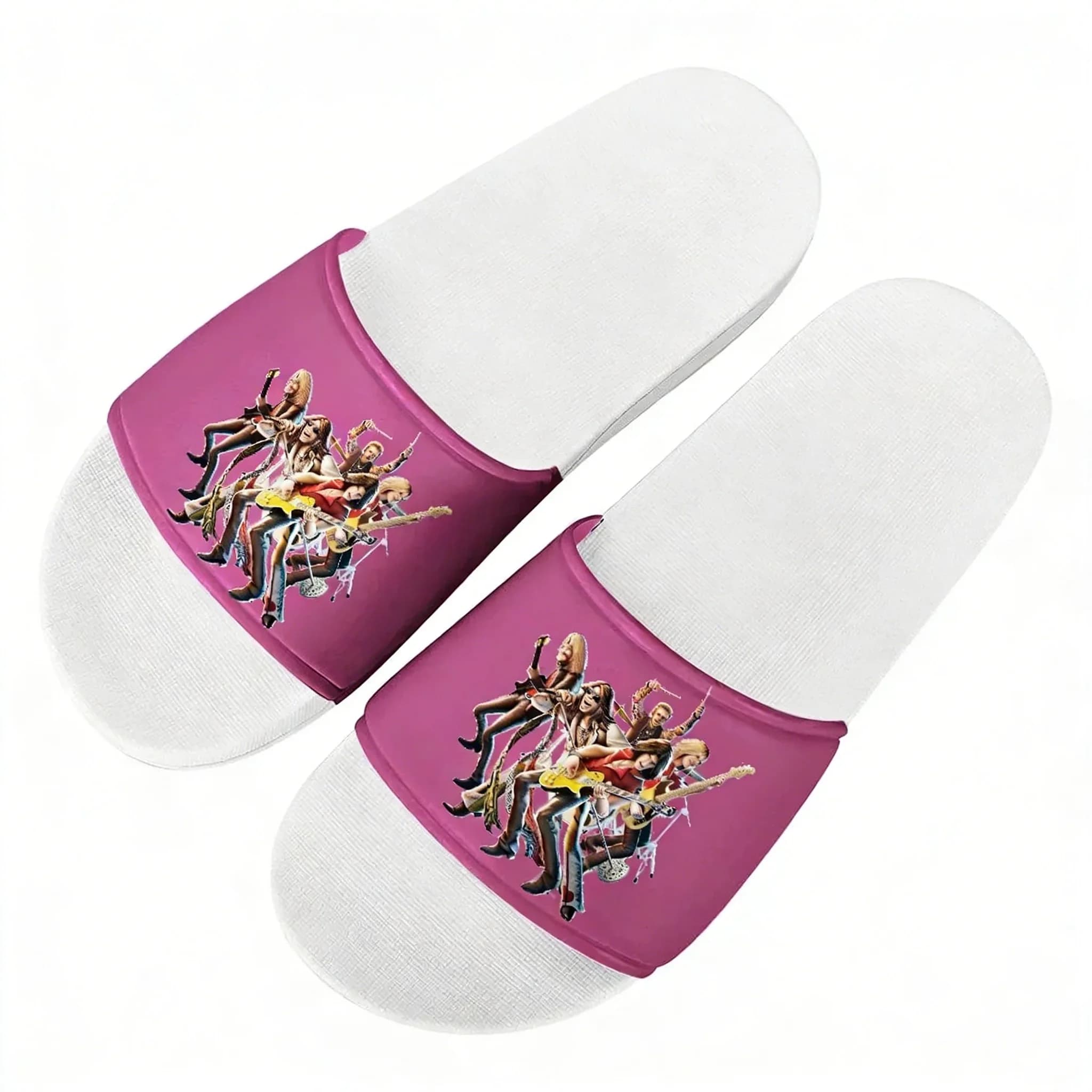 Sandali Aerosmith, pantofole da casa, scarpe da acqua, sandali alla moda per uomo, donna e ragazzi, pantofole personalizzate per bagno, spiaggia e piscina