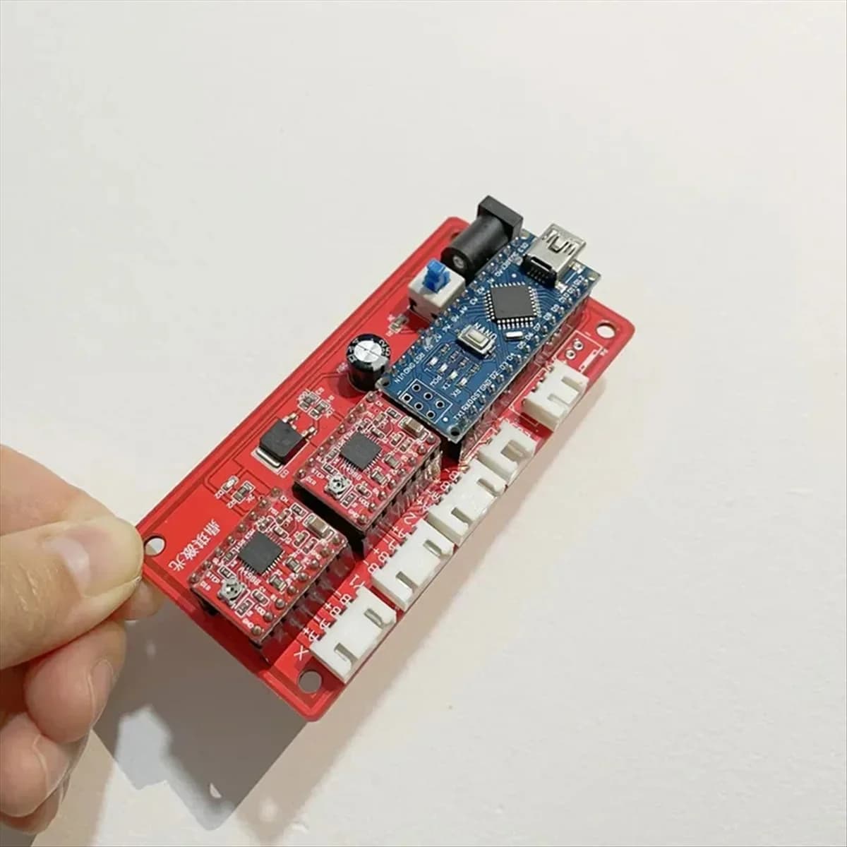 ABFKW Benbox Software Macchina per incisione laser Fai da te Piccola scheda di controllo rossa