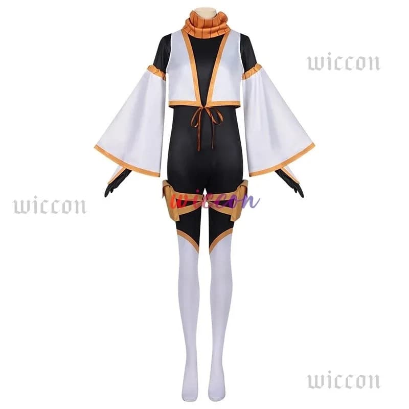 Kanae Natsumi Costume Cosplay Tuta Anime Sto vivendo con un Otaku NEET Kunoichi Copricapo Festa di Halloween Donne Ragazze Puntelli;