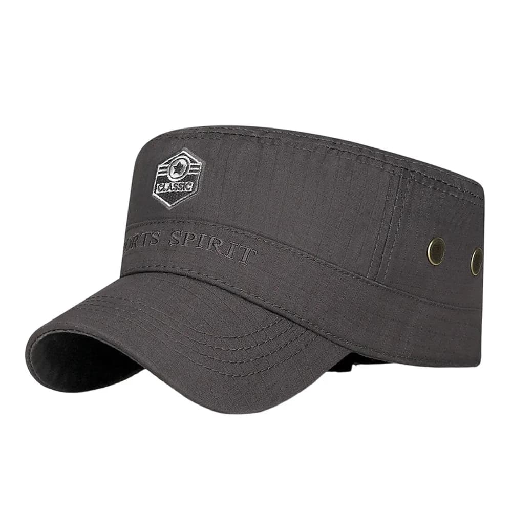 Fashion Anti-UV Fishing Hat Cotton Breathable Sun Hat Adjustable Retro Peaked cap Spring Summer