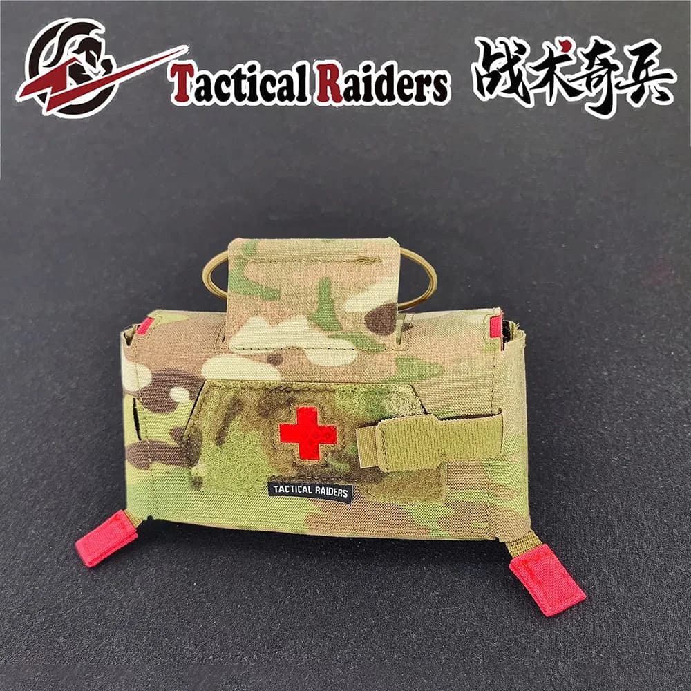 MD2 Trauma Kit Pouch Kit medico IFAK multifunzionale Cintura tattica Molle Custodia di pronto soccorso Versione SP