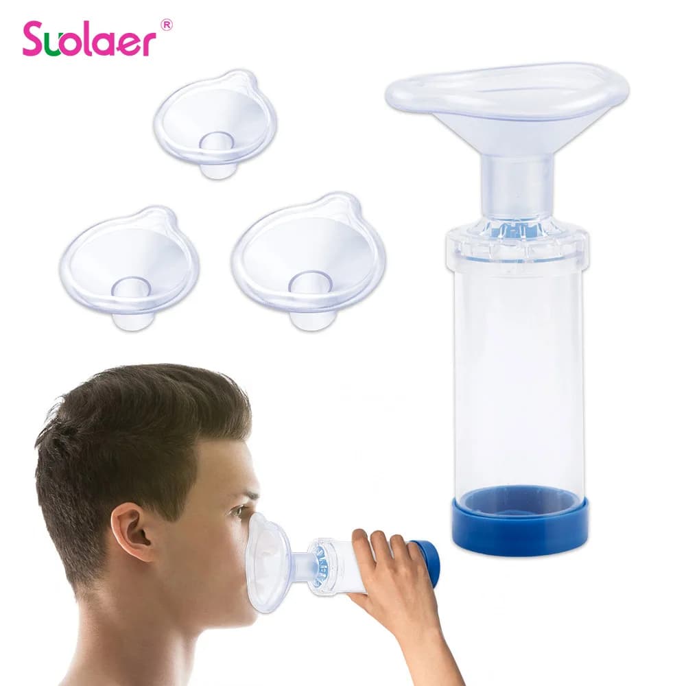 Automizer Spacer Mist Storage Compressore Nebulizzatore Serbatoio Aerocamera con maschera Tazza per animali domestici Adulti Bambini Asma Inalare Camera