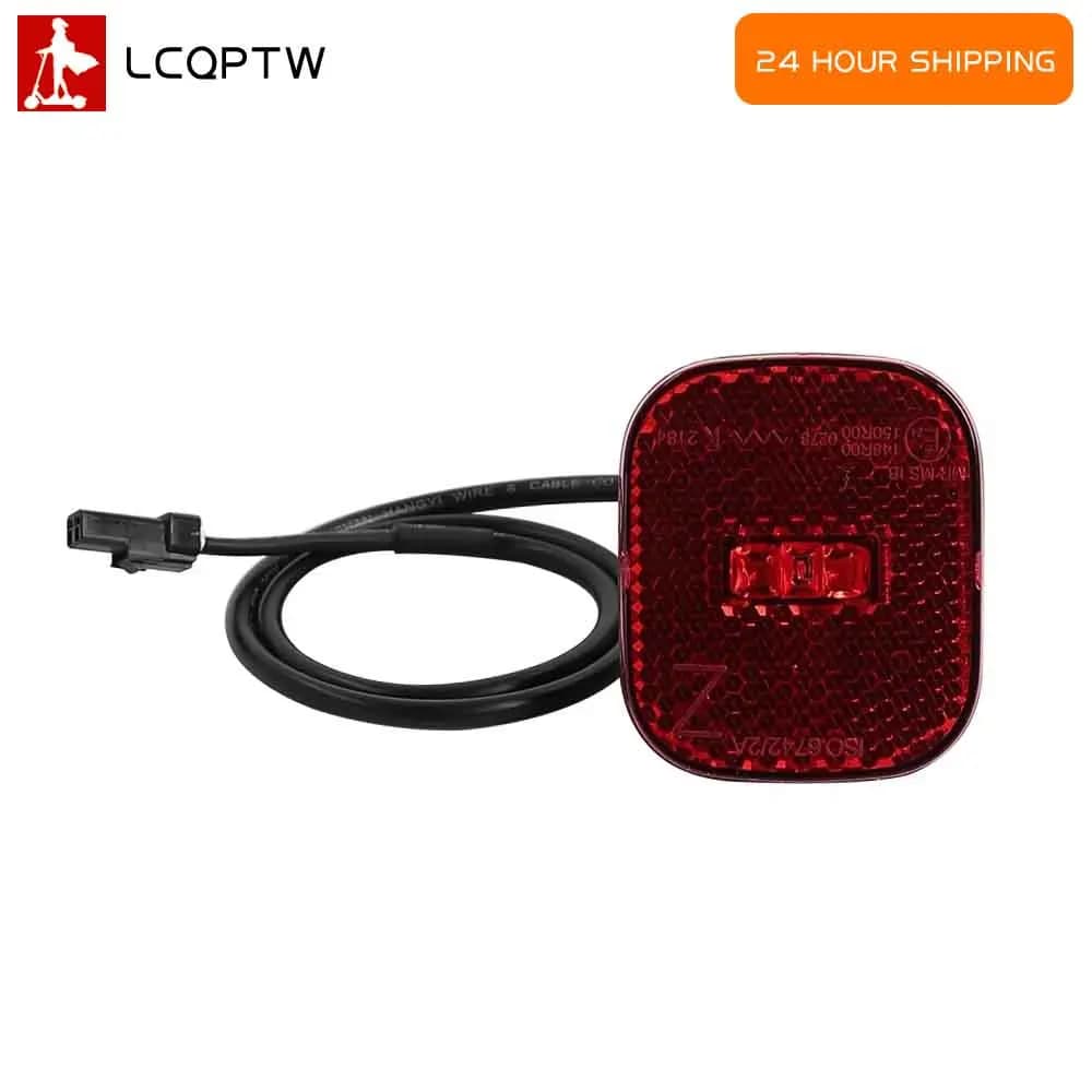 Luce parafango posteriore per Ninebot Segway ZT3 Pro Ninebot Max G3 Scooter elettrico Luce freno Fanale posteriore impermeabile Parte lampada a LED