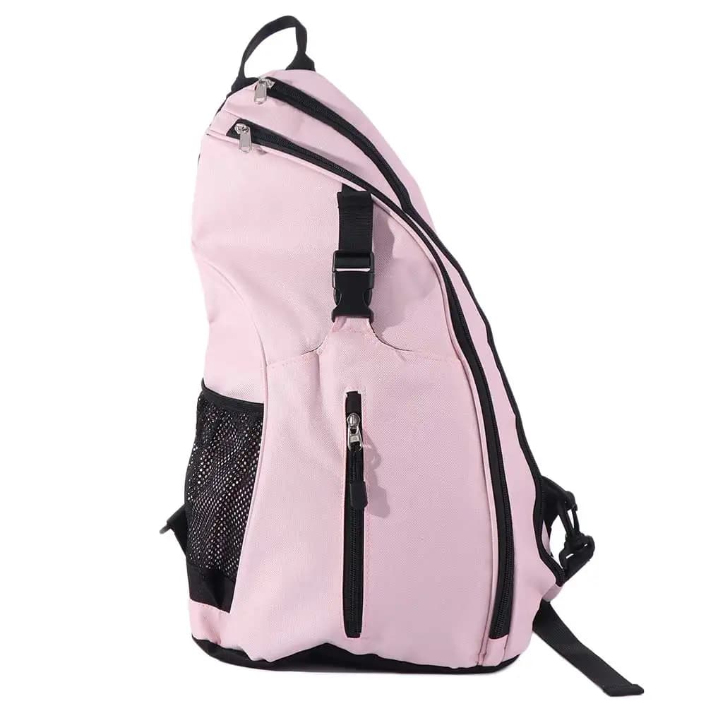 Large Capacity Tennis Racket Carrying Bag Waterproof Adjustable Strap Racquet Shoulder Bag Zipper Closure Professional