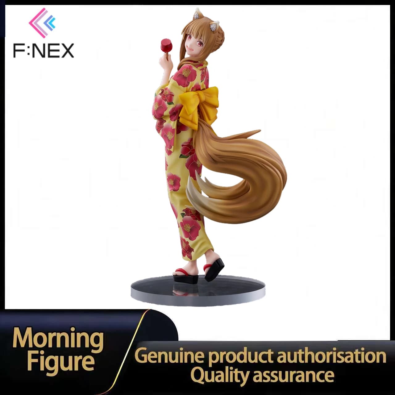 Disponibile F:NEX Spice And Wolf MERCHANT MEETS THE WISE WOLF Holo Bathrobe Ver 1/7 Scala Figura Giocattolo Modello da Collezione