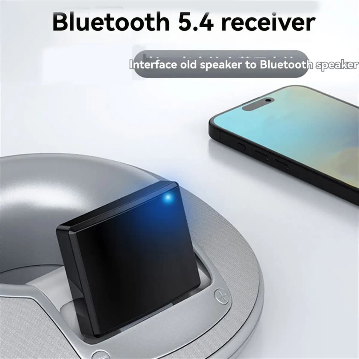Ricevitore Audio Bluetooth 5.4 A10R per iPhone iPod, Adattatore Musicale Wireless 30-Pin, Stereo A2DP, per Docking Station 30-Pin