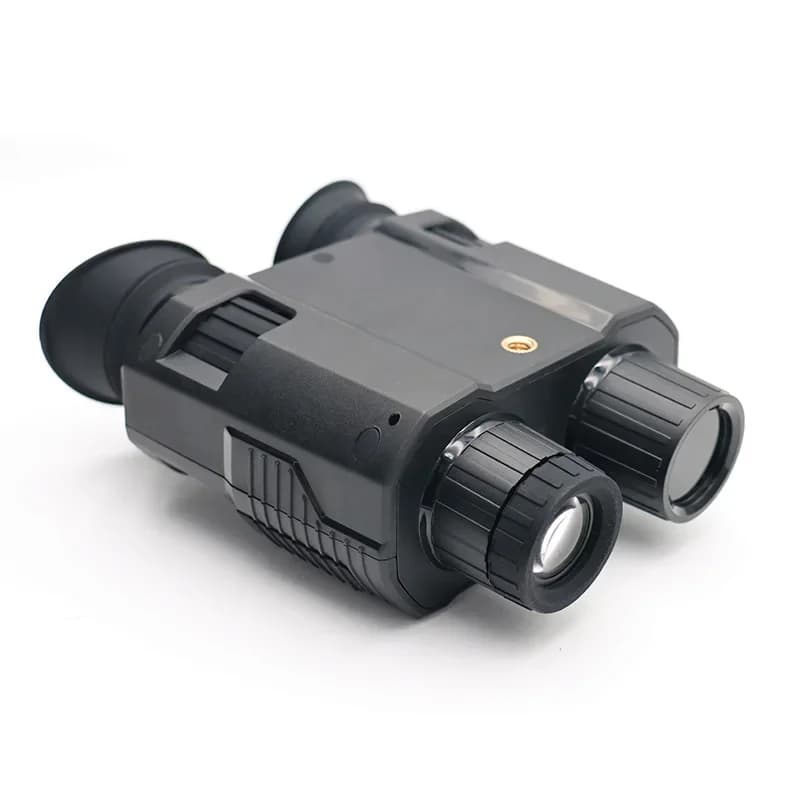 NV400B binoculare digitale, occhiali per la visione notturna grande schermo tutto nero foto ad alta definizione, visione notturna portatile video