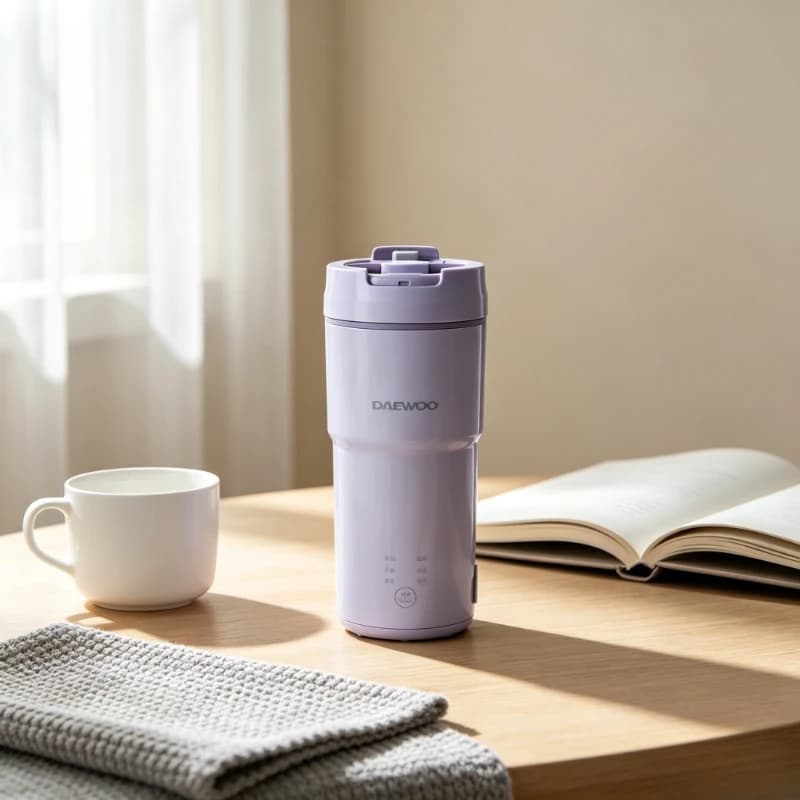 Stainless Steel Cup Multifunctional Mini Blender Soy Milk Maker Automatic Noiseless Residue-Free Juicer Rice Paste Mixer