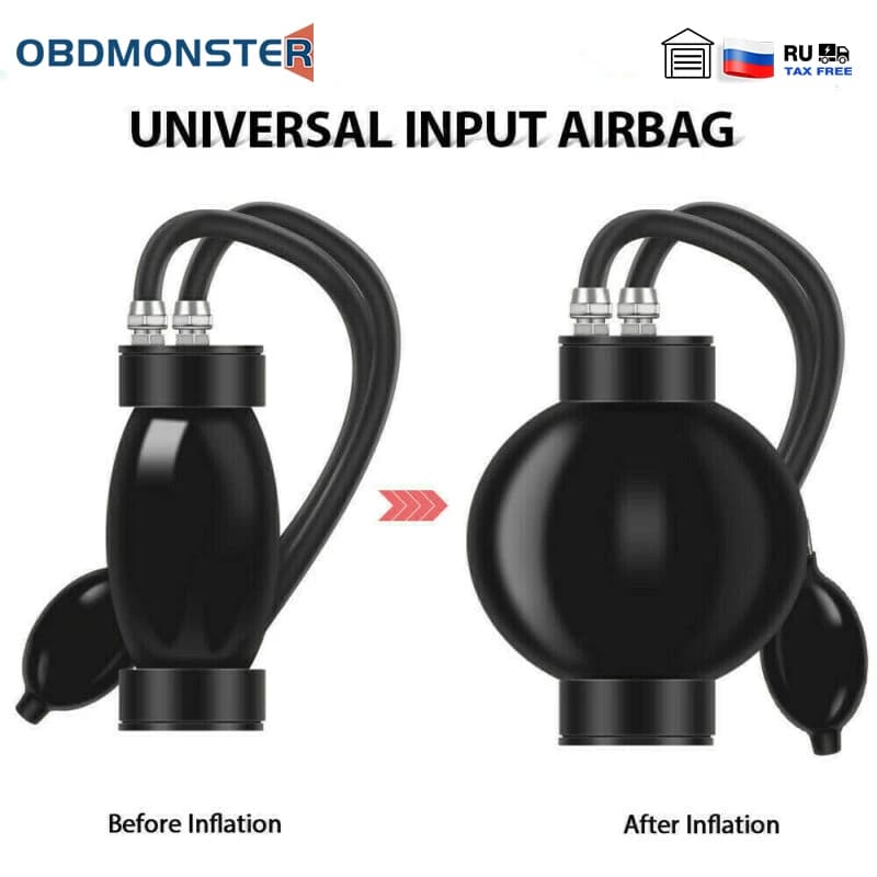 OBDMonster Smoke Machine adattatore di aspirazione rapida vescica di aspirazione per rilevatore di perdite di fumo SDT206 strumento diagnostico accessorio Airbag