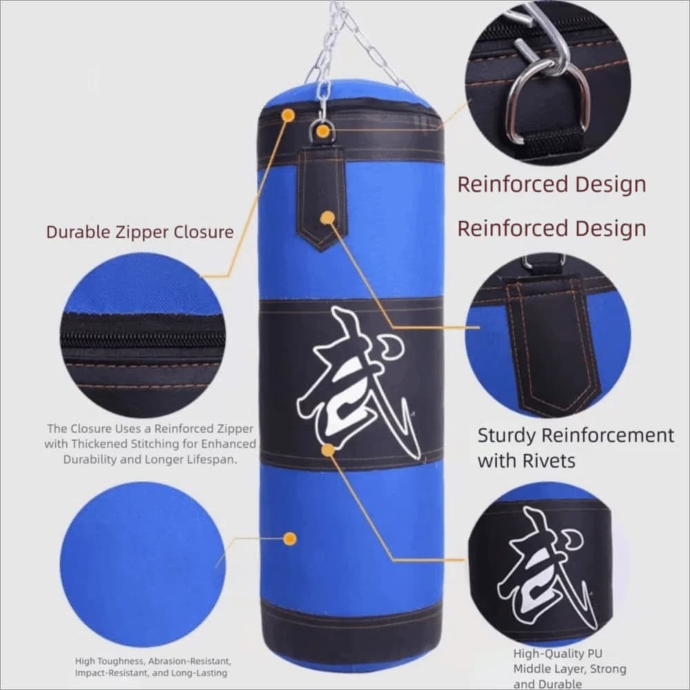 Boxing bag in Oxford for Kickboxing, Boxing bag 60/80cm for adults