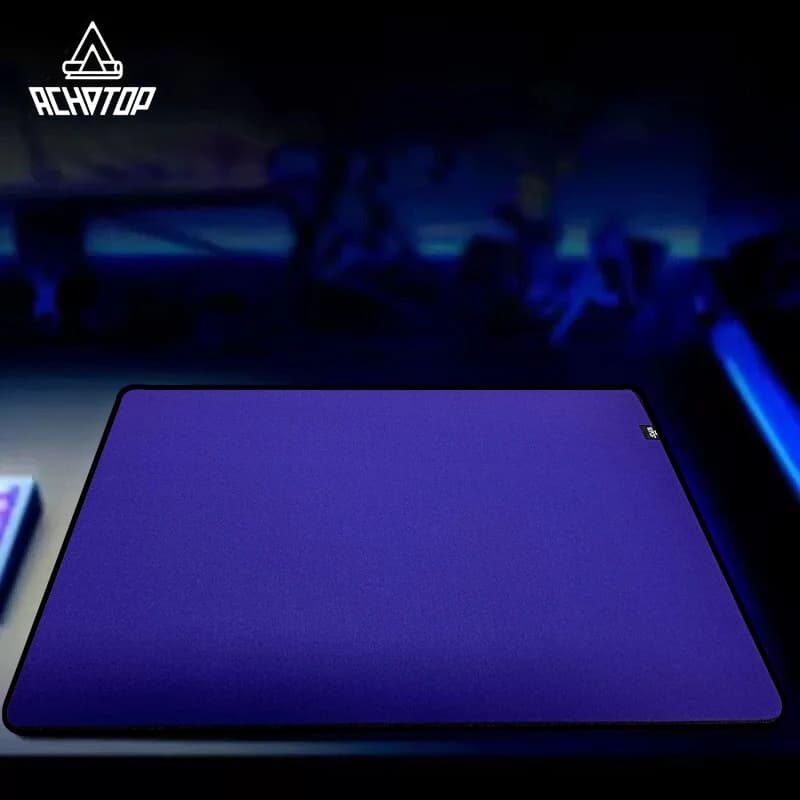 Tappetino per mouse E-Sports Tappetino per mouse professionale con superficie ultrafine Tappetino per mouse da gioco Tappetino per mouse da gioco con bordo con cuciture viola Tappetino da scrivania 400X450MM