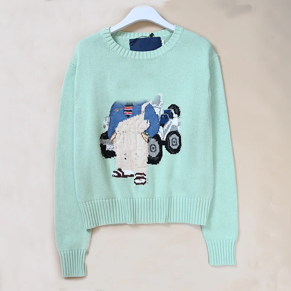 Nuovo Maglione da Donna Casual in Cotone Lavorato a Maglia a Spina Lunga, a Collo Tondo, a Maniche Lunghe, Versatile e Confortevole, in Maglia di Cotone Biologico