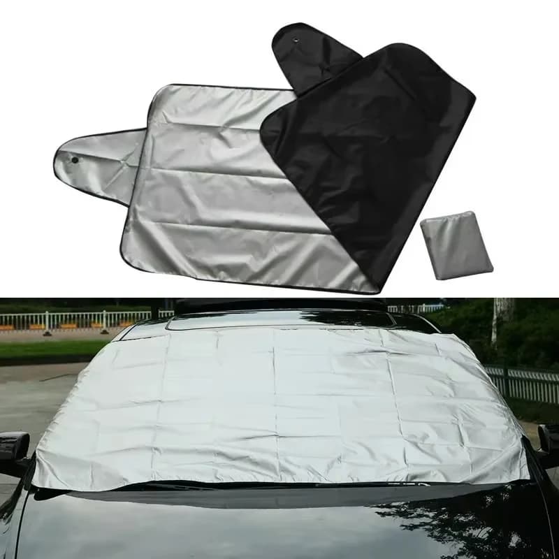 All Seasons Parasole Copertura per il ghiaccio Coperture per auto bloccate Protezione per il ghiaccio sulla neve Visiera Parasole Parabrezza anteriore posteriore Copertura Block Shields