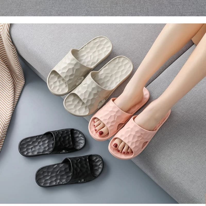Unisex slippers in EVA for Interior and Exterior, Anti-slip, Soft Sole, Bath Sandals Light Summer and Comfortable for Home and Shower