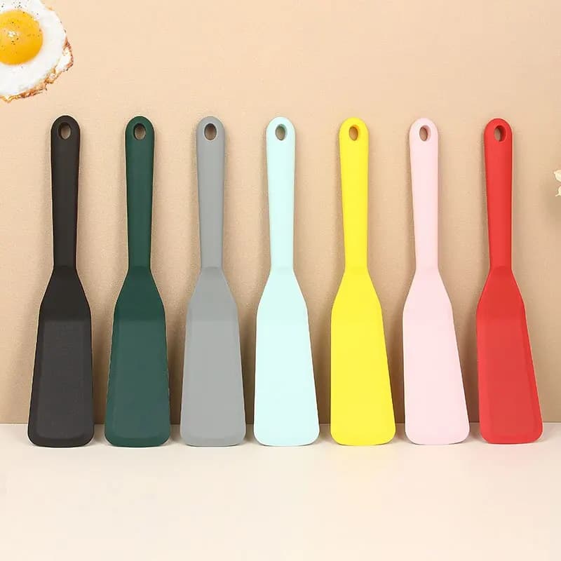 Utensili da cucina in silicone Padella antiaderente Pala da cucina Pala da bistecca per pancake resistente alle alte temperature Pala speciale