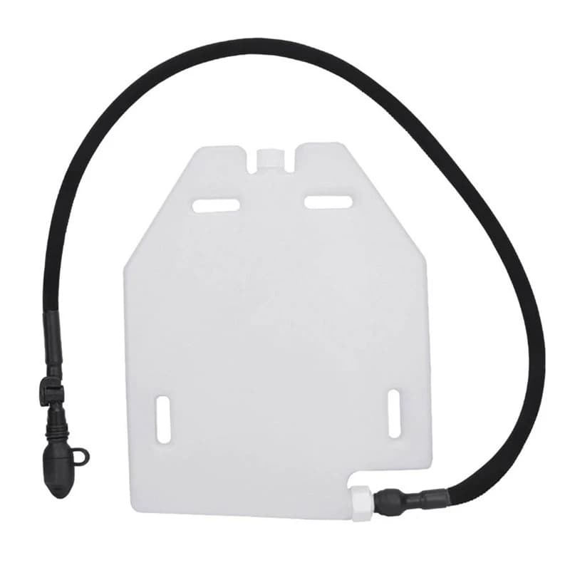 ABZL Training Hydration Case,1.5L Leakproof Water Panel Plate With Detachable Tube For Bladder Hydration Pack