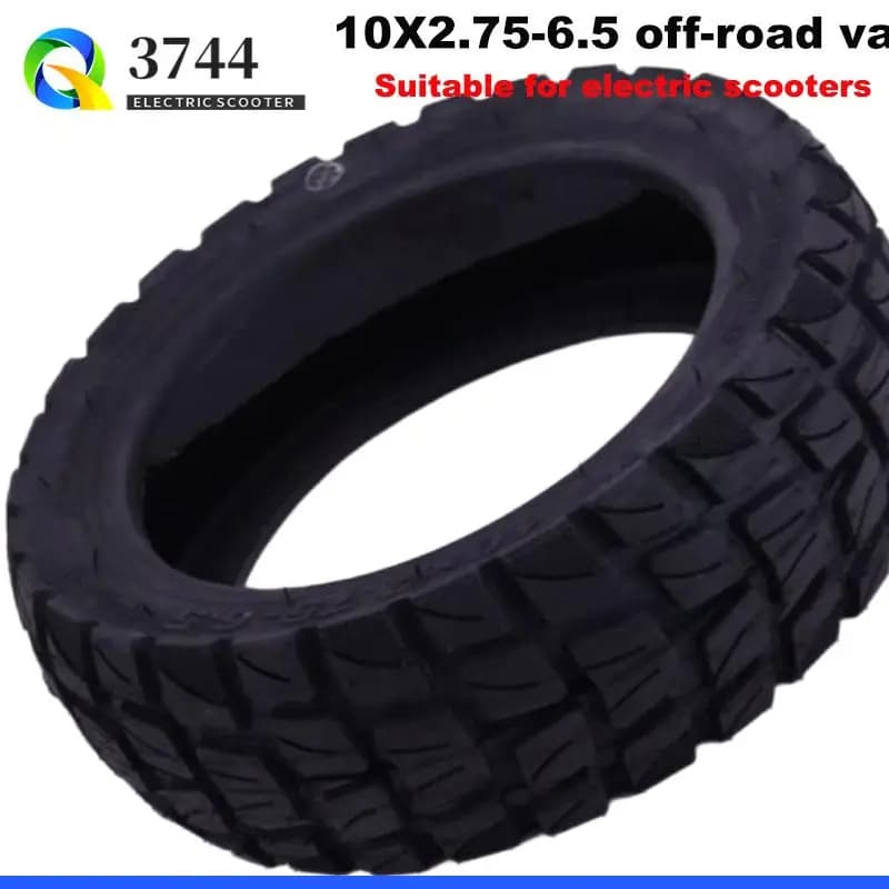 10X2.75-6.5 Anti Slip Vacuum Tire Electric Scooter Thick Wearproof Replacement Part