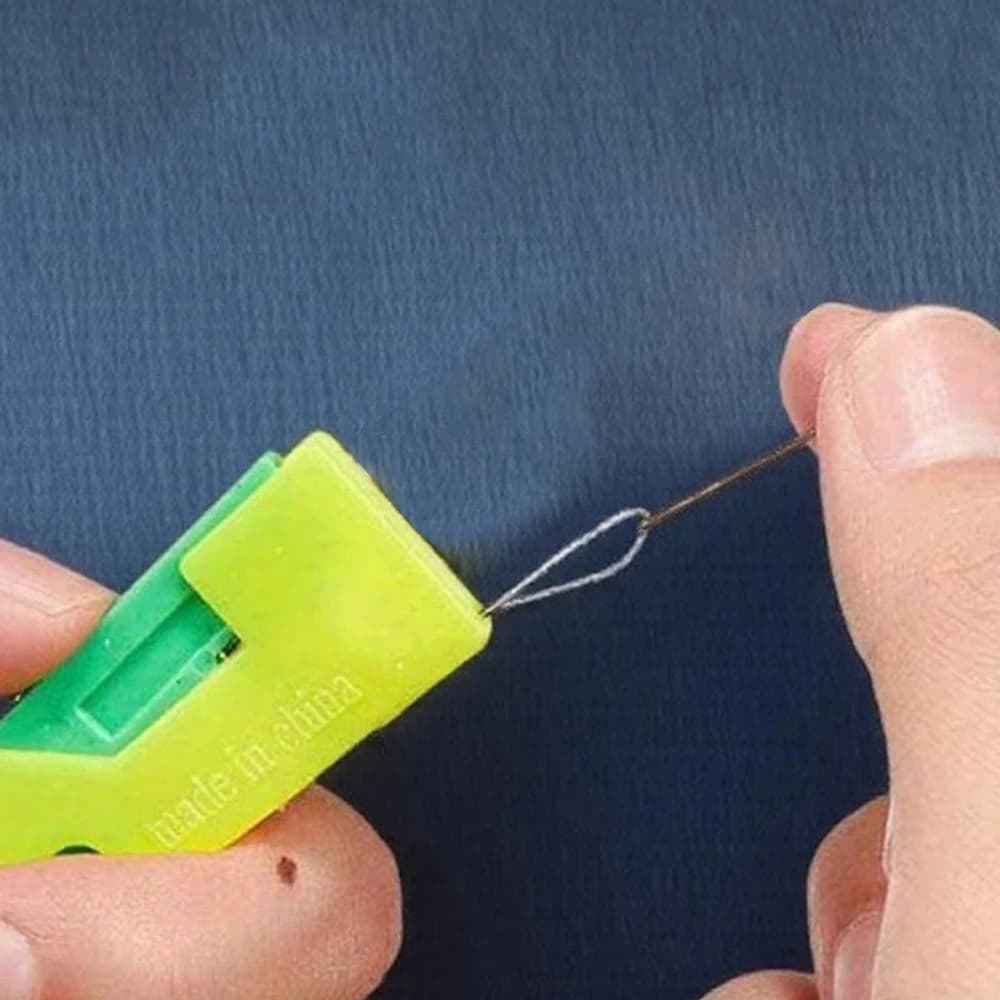 Set di infila ago automatico da 10 pezzi per macchina da cucire Strumento di infilatura facile per artigianato fai-da-te e progetti di ricamo