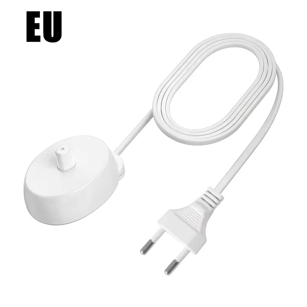HOMEFISH 1 piece electric toothbrush spare charger for greater safety, compatible with most Oral B brushes
