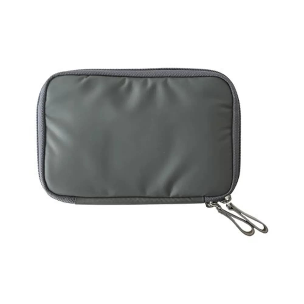 Portafoglio da viaggio in tinta unita Porta biglietti Porta carte di credito resistente all'acqua Pacchetto da viaggio multifunzione in nylon coreano da viaggio